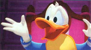 Donald stars in Mickey's PhilharMagic